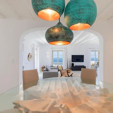 Вилла Renovated Luxury Oceanview With Pool In Mykonos