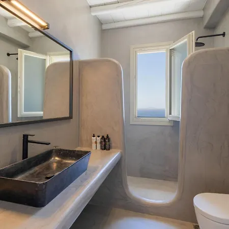 Renovated Luxury Oceanview With Pool In Mykonos Villa *