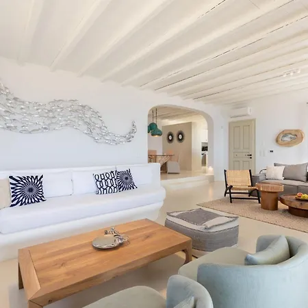 Renovated Luxury Oceanview With Pool In Mykonos Villa Fanári