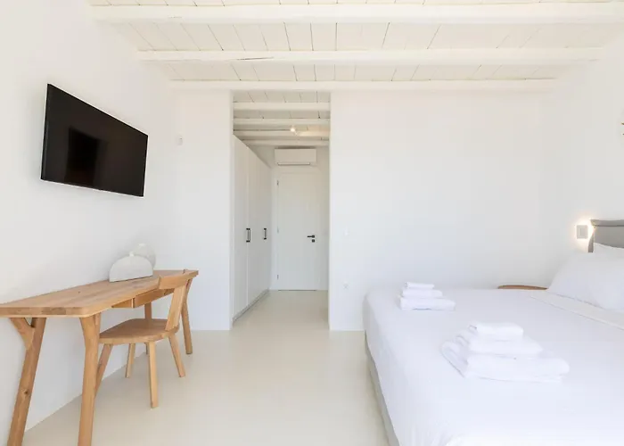 Renovated Luxury Oceanview With Pool In Mykonos فيلة *