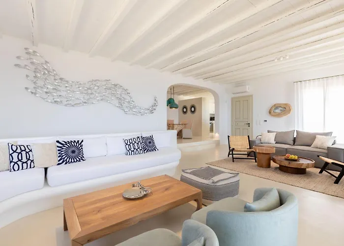 Renovated Luxury Oceanview With Pool In Mykonos فيلة Fanari (Mykonos)