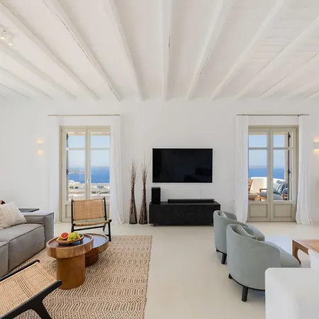 别墅 Renovated Luxury Oceanview With Pool In Mykonos Fanari (Mykonos)
