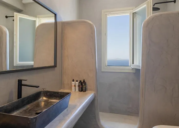 Renovated Luxury Oceanview With Pool In Mykonos Villa *