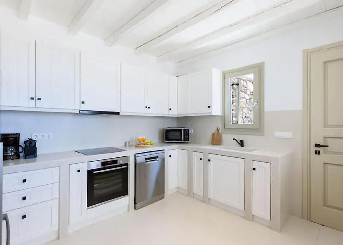 Villa Renovated Luxury Oceanview With Pool In Mykonos *